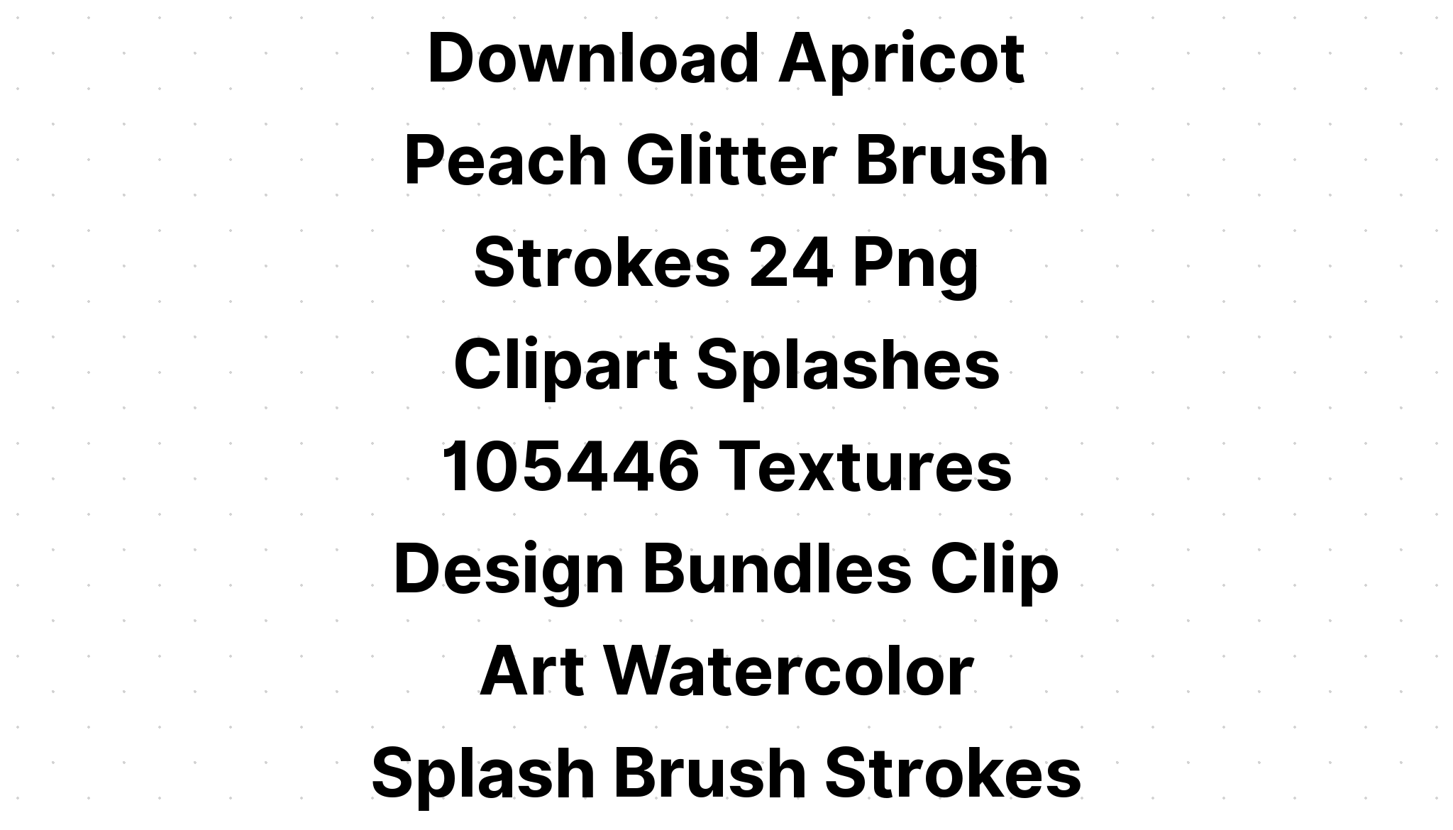 Download Christmas Brush Strokes Glitters Clipart SVG File